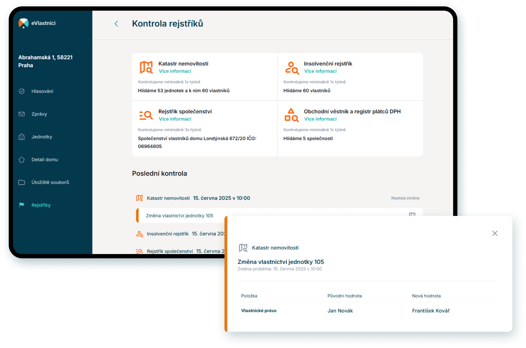 Aplikace je dostupná pro web i mobilní zařízení